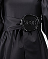 Dress, Viktor & Rolf (Dutch, founded 1993), (a) silk, synthetic fiber, metal; (b) silk; (c) plastic, metal; (d) plastic, Dutch