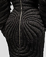 Ensemble, Thom Browne (American, born 1965), (a) nylon, glass, metal, (b, c) cotton, nylon, elastane, (d, e) leather, wood, cotton, metal, American