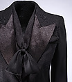 Smoking, Yves Saint Laurent (French, founded 1961), (a, d, f) wool
(b, c, e) silk, French