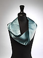 Scarf, Charles James (American, born Great Britain, 1906–1978), silk, American