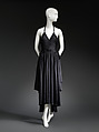 Evening dress, House of Vionnet (French, active 1912–14; 1918–39), silk, French
