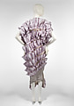 Dress, Viktor & Rolf (Dutch, founded 1993), (a) silk, mesh, organza; (b) metal, Dutch