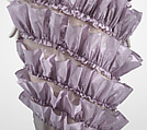 Dress, Viktor & Rolf (Dutch, founded 1993), (a) silk, mesh, organza; (b) metal, Dutch