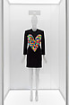 Dress, Patrick Kelly (American, Vicksburg, Mississippi 1954–1990 Paris), Wool, plastic, French