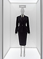 Suit, Carmelo Pomodoro (American, 1955–1992), wool, silk, cotton, plastic, metal, American