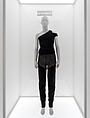 Ensemble, Telfar (American, established 2005), Cotton synthetic blend, denim cotton, wool cashmere blend, American