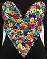 Dress, Patrick Kelly (American, Vicksburg, Mississippi 1954–1990 Paris), Wool, plastic, French