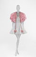 Ensemble, Anna Sui (American, born 1955), Cotton, silk, feathers, plastic, synthetic, faux leather, leather, metal, American