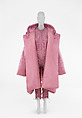 Coat, Norma Kamali (American, born 1945), Synthetic