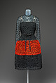 Cocktail dress, House of Dior (French, founded 1946), cotton, silk, leather, French
