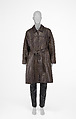 Coat, Dapper Dan of Harlem (American, founded 1982), Leather