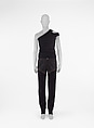 Ensemble, Telfar (American, established 2005), Cotton synthetic blend, denim cotton, wool cashmere blend, American