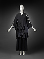 Coat, Yohji Yamamoto (Japanese, born Tokyo, 1943), cotton, Japanese