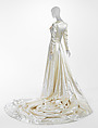 Wedding dress, Ann Lowe (American, Clayton, Alabama ca. 1898–1981 Queens, New York), cellulose acetate, American