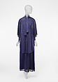 Evening ensemble, House of Givenchy (French, founded 1952), silk, French
