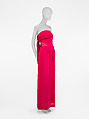 Evening dress, House of Givenchy (French, founded 1952), silk, French