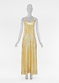 Evening ensemble, Halston (American, Des Moines, Iowa 1932–1990 San Francisco, California), silk, synthetic, American