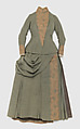 Wedding ensemble, Herman Rossberg (American, active 1880s), wool, American