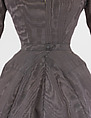 Ensemble, Christian Dior (French, Granville 1905–1957 Montecatini), (a) cotton/rayon/acetate blend
(b) straw
(c–f) metal, French