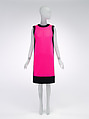 Dress, Yves Saint Laurent (French, founded 1961), wool, French