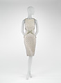 Dress, House of Chanel (French, founded 1910), silk, tulle, plastic, glass, metal, French