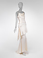 Dress, House of Chanel (French, founded 1910), silk, glass, metal, French