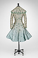 Coat, House of Dior (French, founded 1946), silk, plastic, metal, glass, French