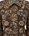 Coat dress, House of Chanel (French, founded 1910), wool, metal, fur, French