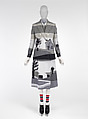 Ensemble, Thom Browne (American, born 1965), wool, silk, plastic, rubber, metal, American