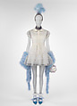 Anna Sui (American, born 1955), synthetic fiber, cotton, plastic, feathers, metal, American