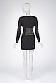 Dress, Alexander Wang (American, founded 2007), cotton, viscose, polyamide, elastane, metal, American