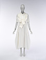 Dress, Ashlyn  American, cotton, silk, plastic, American