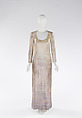 Dress, Halston (American, Des Moines, Iowa 1932–1990 San Francisco, California), silk, plastic, American
