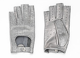 Gloves, Causse Gantier (French, founded 1892), leather (lambskin), cotton, metal, French