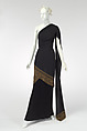 Evening dress, Madame Eta Hentz American, born Hungary, synthetic, American