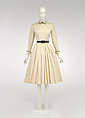 Dress, Anne Fogarty (American, Pittsburgh, Pennsylvania 1919–1980 New York), rayon, leather, American