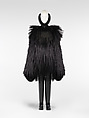 Ensemble, Gareth Pugh (British, born 1981), cotton, synthetic, leather, vinyl, British