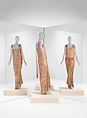 Evening dress, Madeleine & Madeleine (French, 1919–1924/26), silk, cotton, metal, synthetic, French