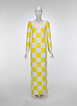 Dress, Louis Vuitton Co. (French, founded 1854), silk, metal, plastic, French