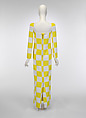 Dress, Louis Vuitton Co. (French, founded 1854), silk, metal, plastic, French