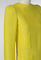 Dress, Louis Vuitton Co. (French, founded 1854), silk, metal, plastic, French