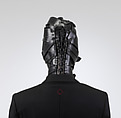Ensemble, A. F. Vandevorst (Belgian, founded 1997), (a) leather, metal, (b) wool, (c) cotton, (d) synthetic, (e, f) leather, Belgian