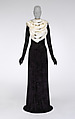 Dress, Y/Project (French, founded 2010), polyester, elastine, silk, polyamide, French