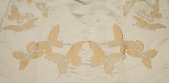 Ball gown, House of Worth (French, 1858–1956), silk, rhinestones, metal, French
