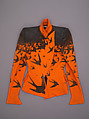 Jacket, Alexander McQueen (British, founded 1992), wool, silk, plastic, British