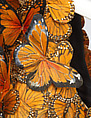Ensemble, Alexander McQueen (British, founded 1992), silk, feathers, leather, metal, rubber, British