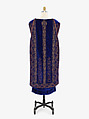 Evening dress, Callot Soeurs (French, active 1895–1937), silk, glass, metallic threads, plastic (cellophane), French