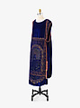 Evening dress, Callot Soeurs (French, active 1895–1937), silk, glass, metallic threads, plastic (cellophane), French