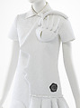 Dress, Viktor &amp; Rolf (Dutch, founded 1993), polyester, synthetic, metal, Dutch