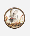 Button, glass, French